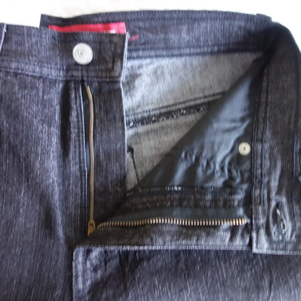 NWT GLORIA VENDERBILT Classic Fit Original Stretch Jean – Black Sz 8 Med - Picture 6 of 9